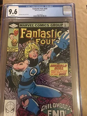 Buy Cgc 9.6 Fantastic Four #245 Nm 9.6 Cgc Byrne Art • 42.36£