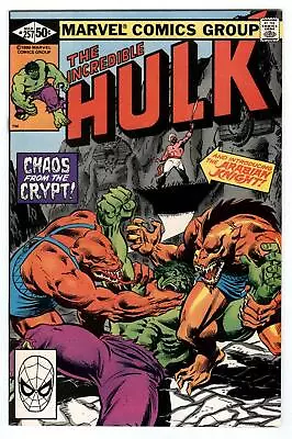 Buy Incredible Hulk 257 Marvel March 1981 VF/NM 1st App. Arabian Knight & War Wagon  • 13.97£