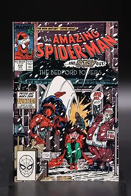 Buy Amazing Spider-Man (1963) #314 Todd McFarlane Santa Christmas Mary Jane Cover NM • 23.30£