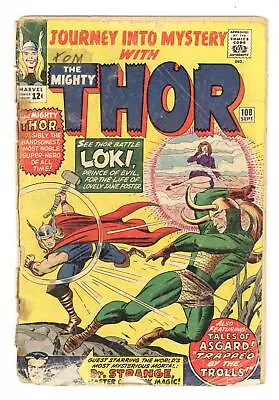 Buy Thor Journey Into Mystery #108 GD- 1.8 1964 • 16.31£