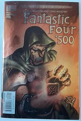 Buy Fantastic Four #500 Director's Cut! KEY 1st Marvel To 500! Dr Doom Foil Cover! • 3.88£
