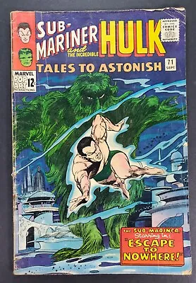 Buy Tales To Astonish #71 1st Appearance Lord Vashti Marvel Comics 1965 • 7.77£