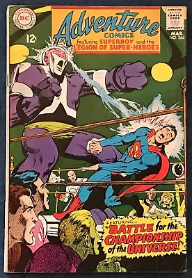 Buy Adventure Comics #366  March 1968  Legion Of Super-Heroes • 7.75£