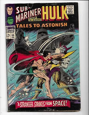 Buy Tales To Astonish 88 - Vg- 3.5 - Sub-mariner - Hulk - Attuma - Dorma  (1967) • 10.87£