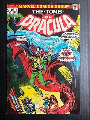 Buy TOMB OF DRACULA #12 September 1973 2nd Appearance Of Blade Major KEY ISSUE • 139.01£