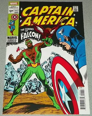 Buy Captain America #117 (2021) Facsimile Edition Reprint 1st App. The Falcon • 13.98£