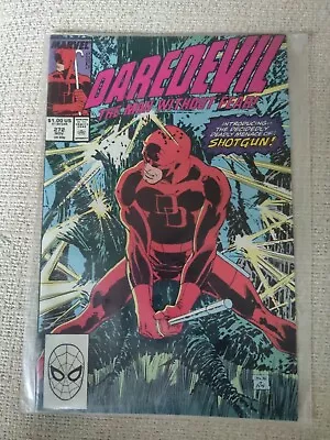 Buy Marvel Comics Daredevil The Man Without Fear  #272 1989 Newsstand Variant Romita • 5£