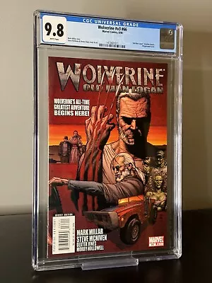 Buy Wolverine V3 #66 CGC 9.8 *Old Man Logan Storyline Begins* Key Issue, NM/M • 116.48£