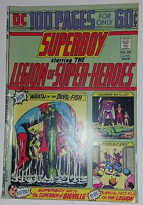 Buy 100 Page Super Spectacular Superboy & Legion Of Super-heroes #202 1974 Fn • 15.52£
