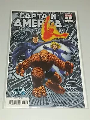 Buy Captain America #2 Variant Nm (9.4 Or Better) Marvel Fantastic Four October 2018 • 4.99£