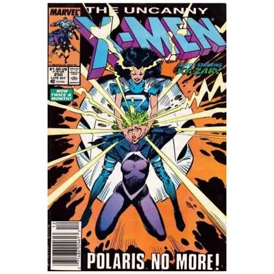 Buy Uncanny X-Men #250 Newsstand - 1981 Series Marvel Comics Fine+ [r  • 4.55£