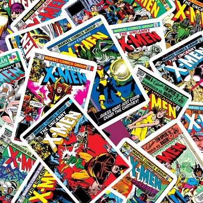 Buy The Uncanny X-Men Comic Book Covers Stickers 40 Pack X-man Comic Set 40 Bundle • 15.53£