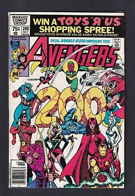 Buy Avengers #200 Anniversary Marvel 1980 1st Marcus Immortus Controversial Issue • 5.05£