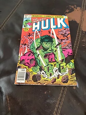 Buy Incredible Hulk #245 (1980) 1st App Super Mandroid - 5.0 Vg/f (marvel) • 10.09£