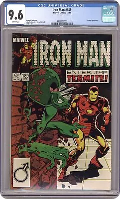 Buy Iron Man #189 CGC 9.6 1984 4316303022 • 54.36£