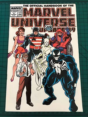 Buy Official Handbook Of The Marvel Universe Updated Vol.1 # 8 - 1989 • 4.99£