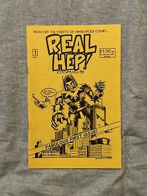 Buy REAL HEP! Comics #1 July 1983 Minneapolis Underground Matt Feazell New Wave • 19.42£