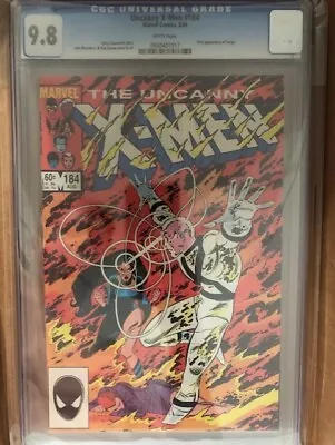 Buy Uncanny X-Men #184 CGC 9.8 WHITE PAGES • 89.30£
