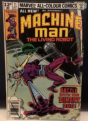 Buy MACHINE MAN #11 Comic Marvel Comics • 2.55£