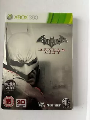 Buy Batman Arkham City, Steelbook Edition, Microsoft Xbox 360 • 9£