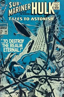 Buy Tales To Astonish #98 VG 1967 Stock Image • 10.87£