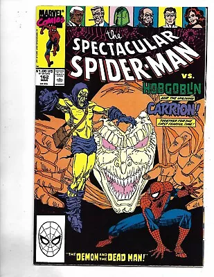Buy Spectacular Spider-Man #162, 1990, 9.6-9.8, NM +, Hobgoblin & Carrion, Stan Lee • 77.80£