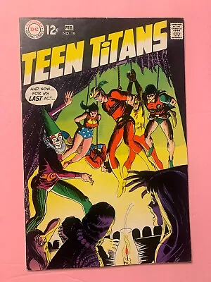 Buy Teen Titans #19 - Feb 1969 - Vol.1 - DC - Silver Age - Minor Key - 7.0 FN/VF • 24.85£