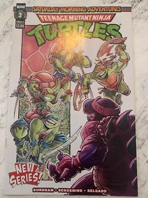 Buy Teenage Mutant Ninja Turtles Saturday Morning Adventures 3 IDW 2023 Rare Hot NM • 6.99£