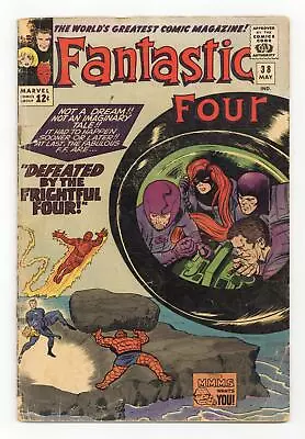 Buy Fantastic Four #38 GD 2.0 1965 • 20.19£