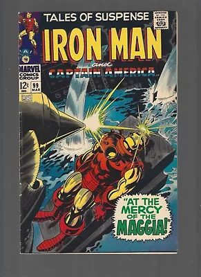 Buy Tales Of Suspense 99 Iron Man Captain America Black Panther Appearance • 7.77£