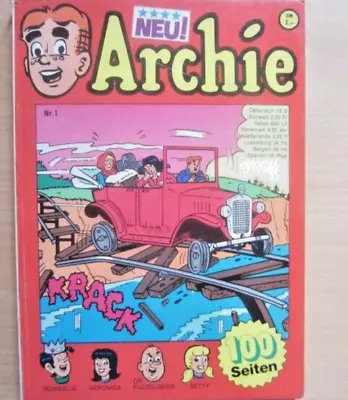 Buy Archie No.1 Paperback Comic TOP Rarity • 25.28£