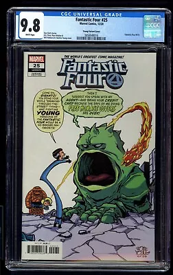 Buy Fantastic Four 25 Cgc 9.8 12/20 Fantastic 4 670 Dan Slott Stories Variant Cover • 27.17£
