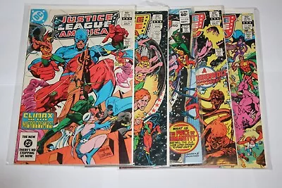 Buy Justice League Of America 216 217 218 219 220! 1983 DC! JSA! Nice Copies! • 23.29£