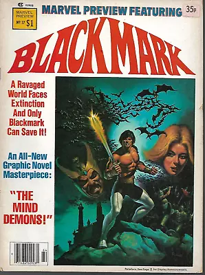Buy MARVEL PREVIEW Presents BLACKMARK Magazine #17 - Back Issue (S) • 6.99£
