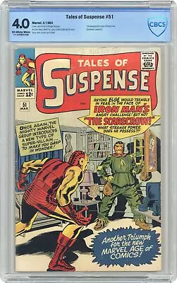 Buy Tales Of Suspense #51 CBCS 4.0 1964 17-1A7EB23-339 • 134.48£