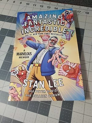 Buy Amazing Fantastic Incredible: A Marvelous Memoir By Stan Lee (2015 Paperback) • 11.66£