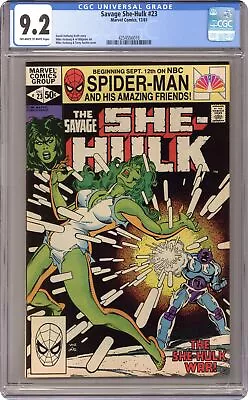 Buy Savage She-Hulk #23 CGC 9.2 1981 4254556016 • 45.90£