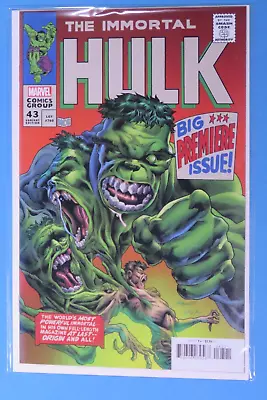 Buy Immortal Hulk #43 2021 Bennett Homage Variant Recalled Controversial Book NM/NM+ • 7.73£