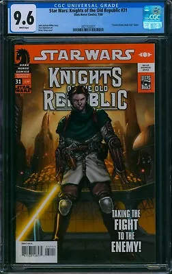 Buy Star Wars Knights Of The Old Republic 31 ⭐ CGC 9.6 ⭐ Darth Malak Dark Horse 2008 • 76.88£