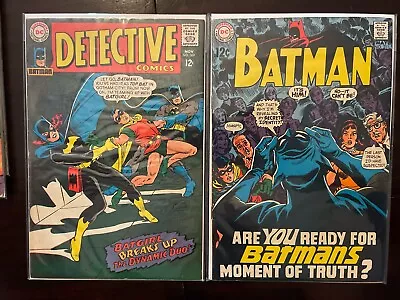 Buy Detective Comics #369 1st Robin/Batgirl TeamUp & Batman #211 Silver Age Comics • 35.01£