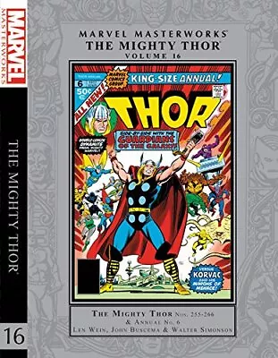 Buy MARVEL MASTERWORKS: THE MIGHTY THOR VOL. 16 By Len Wein & Roger Stern EXCELLENT • 89.27£