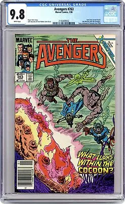 Buy Avengers #263 CGC 9.8 1986 2100469002 • 345.59£