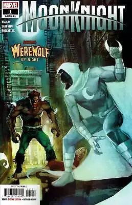 Buy Moon Knight (9th Series) Annual #1 VF/NM; Marvel | Werewolf By Night - We Combin • 3.87£