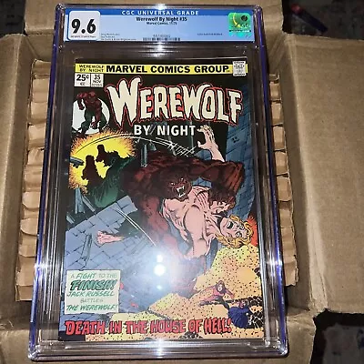 Buy Werewolf By Night #35 CGC 9.6 1975 • 201.88£