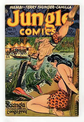 Buy Jungle Comics #71 GD/VG 3.0 1945 • 97.08£
