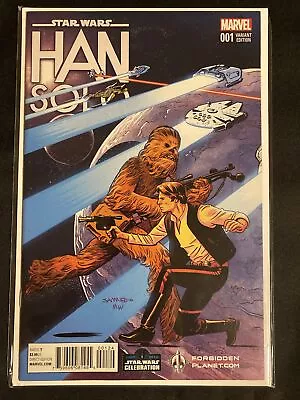 Buy Star Wars Han Solo 1 Forbidden Planet Variant 1st Print Marvel Comic 2016 • 2.95£