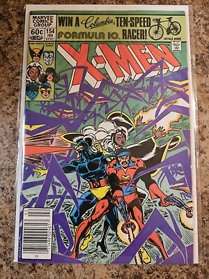Buy Uncanny X-Men #154 1st Appearance Of Sidrain Hunters Marvel Comics 1982 VF-NM • 8.54£