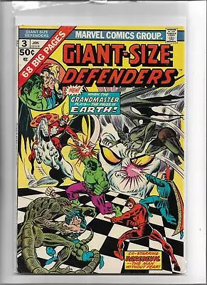 Buy Giant-size Defenders #3 1975 Fine+ 6.5 5318 Daredevil Grandmaster • 23.26£