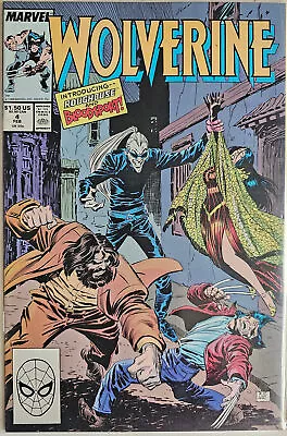 Buy Wolverine #4 (02/1989) - 1st Bloodsport (Bloodscream) & Roughhouse. VF/NM • 9.80£