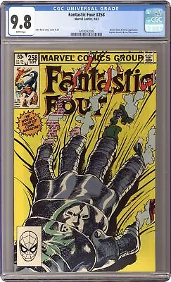 Buy Fantastic Four #258 CGC 9.8 1983 4408092009 • 100.96£